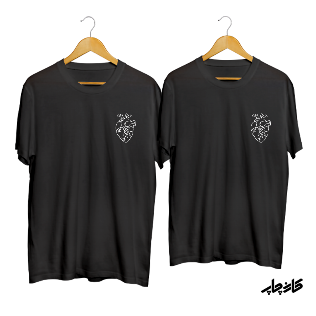 تیشرت ست دختر پسر قلب