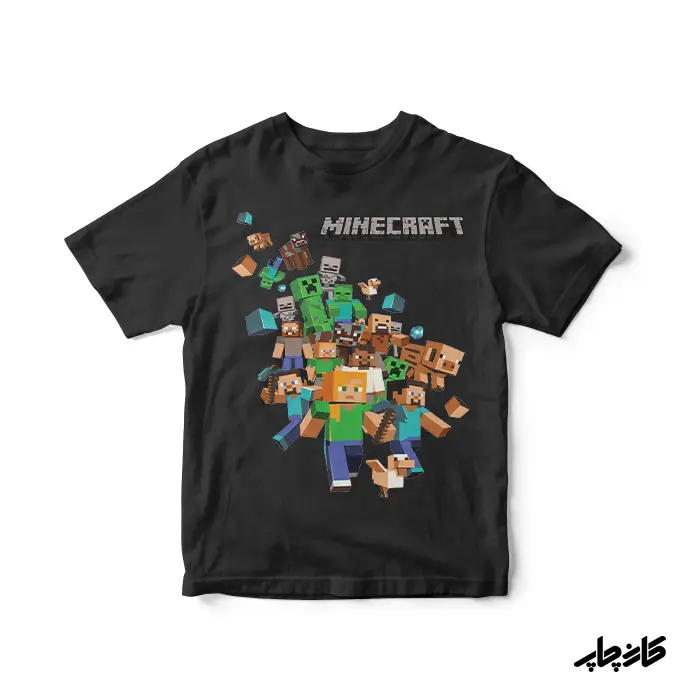 لباس ماینکرافت مشکی